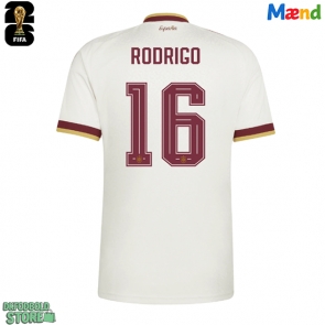 Spanien Rodri Hernandez #16 Replika Udebanetrøje VM 2026 Kortærmet